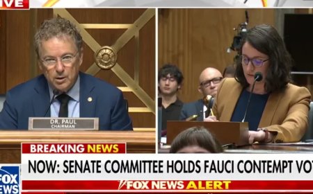 Breaking! Dr. Fauci Held In Contempt For Pleading Fifth Despite Biden Autopen Pardon