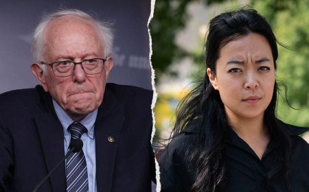Sanders' answer when asked if he will endorse socialist Hong in Wisconsin sparks instant mockery: 'Says a lot'