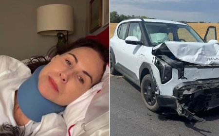 Minnie Driver is 'grateful to be alive' after surviving serious car crash that nearly took her life