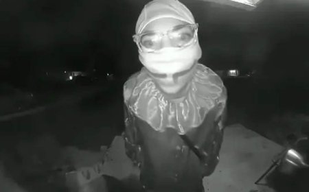 Teen dressed as clown in doorbell videos has been detained for homicide