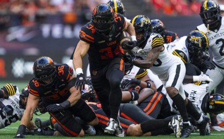Horvath hitting highs for streaking B.C. Lions