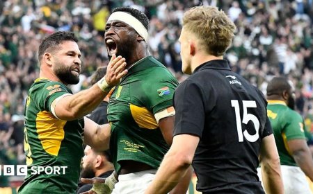 South Africa hold off All Blacks fightback to level series