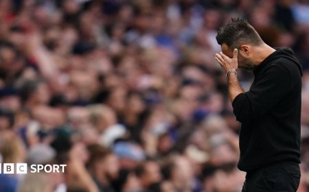 £300m spent, bottom of the table... but Spurs boss De Zerbi 'not angry'