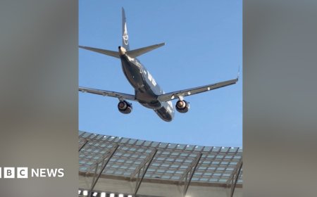 South African airline defends low-altitude aerial stunt over packed stadium