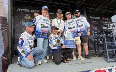 Trey McKinney becomes youngest Bassmaster Angler of the Year at 21, breaking Kevin VanDam's record