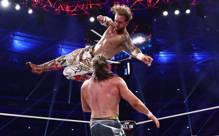Will Ospreay ascends to top of AEW with world championship victory at All In over Kenny Omega