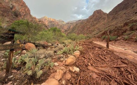 Deadly Grand Canyon flooding knocks out critical water line amid race to find missing hikers