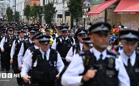 Man dies near Notting Hill Carnival after entering canal