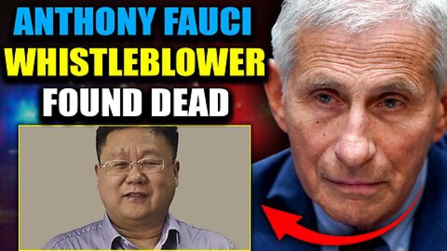 COVID Scientist Found Dead Days Before Testifying Against Anthony Fauci’s Depopulation Agenda