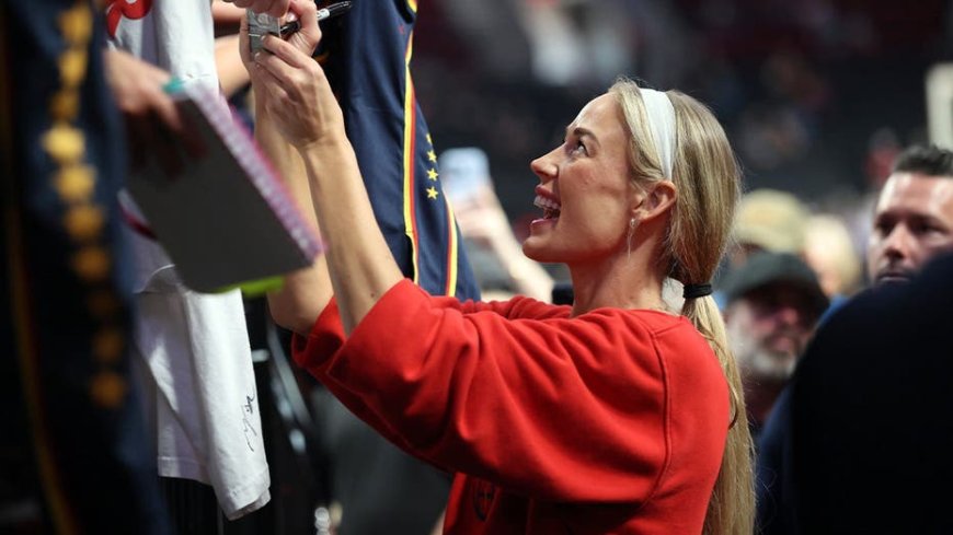 Sophie Cunningham shares touching moment with young Fever fan after game against Portland