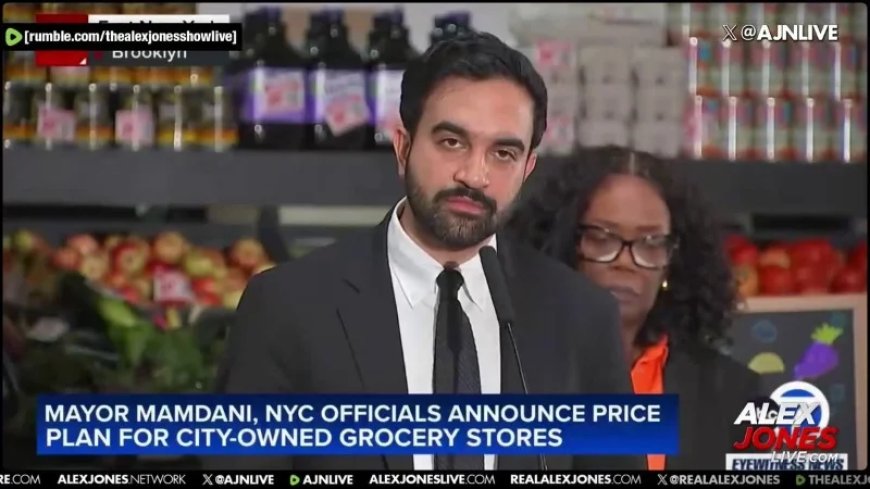 VIDEO: Commie Mayor Mamdani & His Team Of Leftists Reveal That You Will Need To Show ID To Use His City-Owned Grocery Stores!