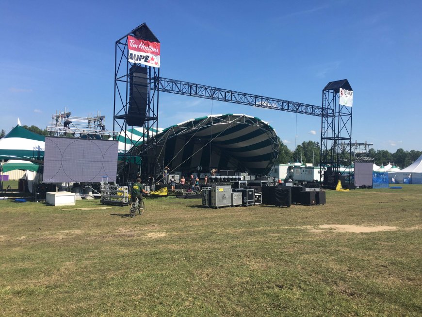 Edmonton’s summer of rain has Folk Fest trucking in sand, Fringe hiring meteorologist