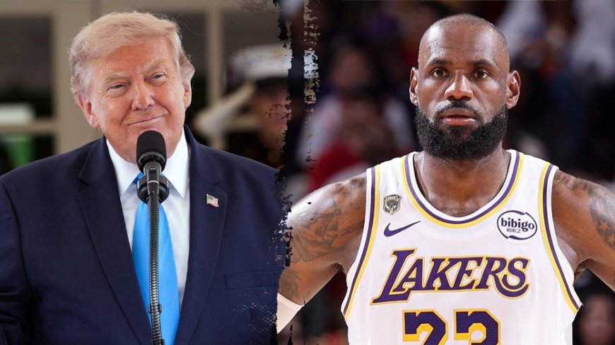 Trump's remarks on recruiting LeBron James to women's basketball resurface amid WNBA trans athlete debate