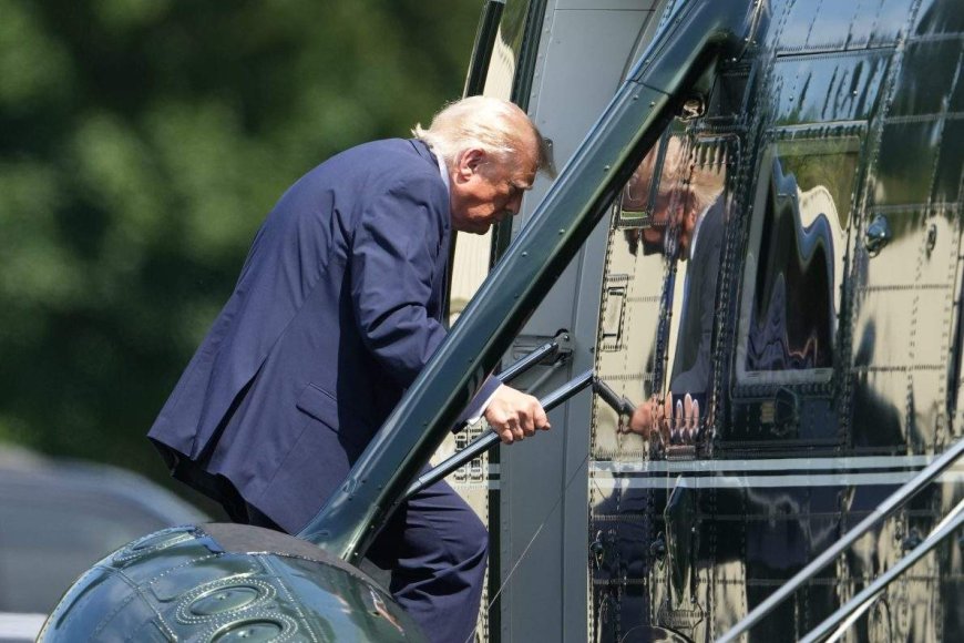 Marine One carrying Trump had close call with plane near D.C. airport