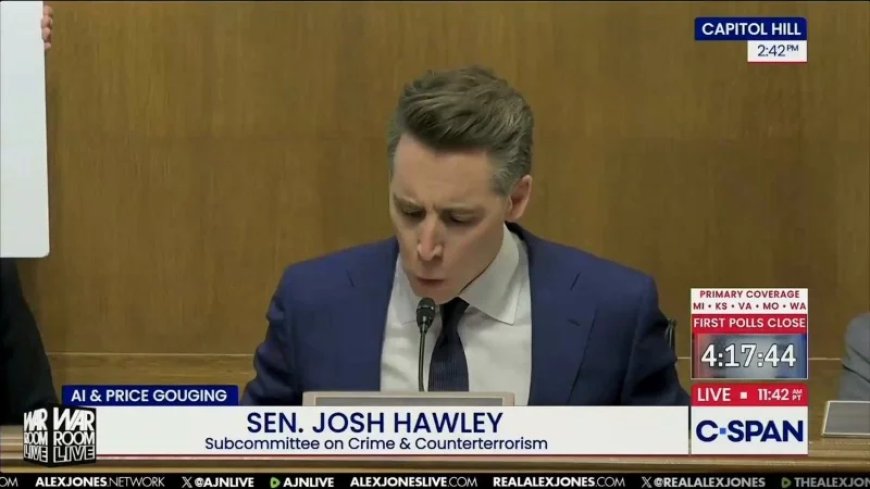 Senator Hawley Uncovers How Kroger’s Grocery Stores Had 62 Pages Of Data On ONE Customer