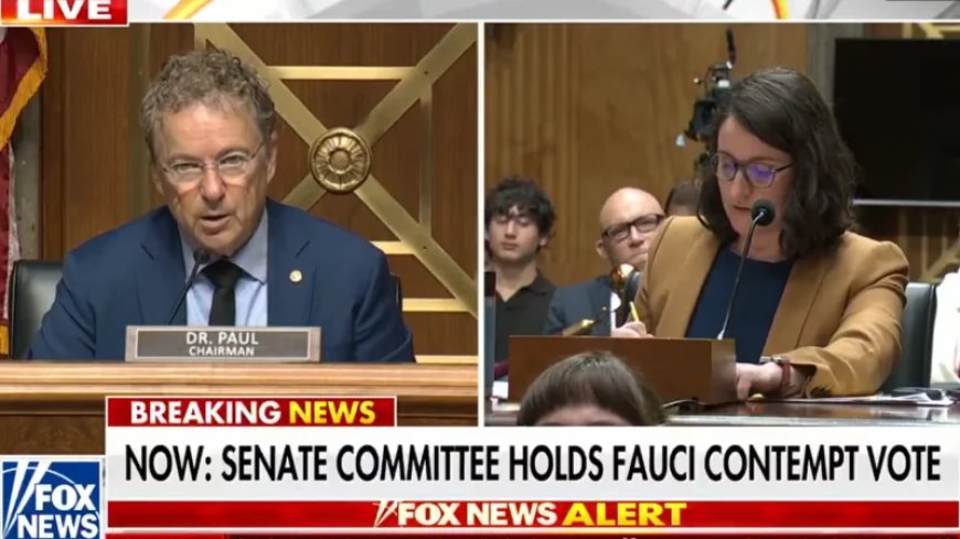 Breaking! Dr. Fauci Held In Contempt For Pleading Fifth Despite Biden Autopen Pardon