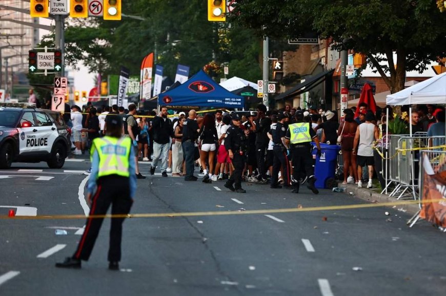 Suspects arrested in Salsa on St. Clair shooting, Toronto police chief says