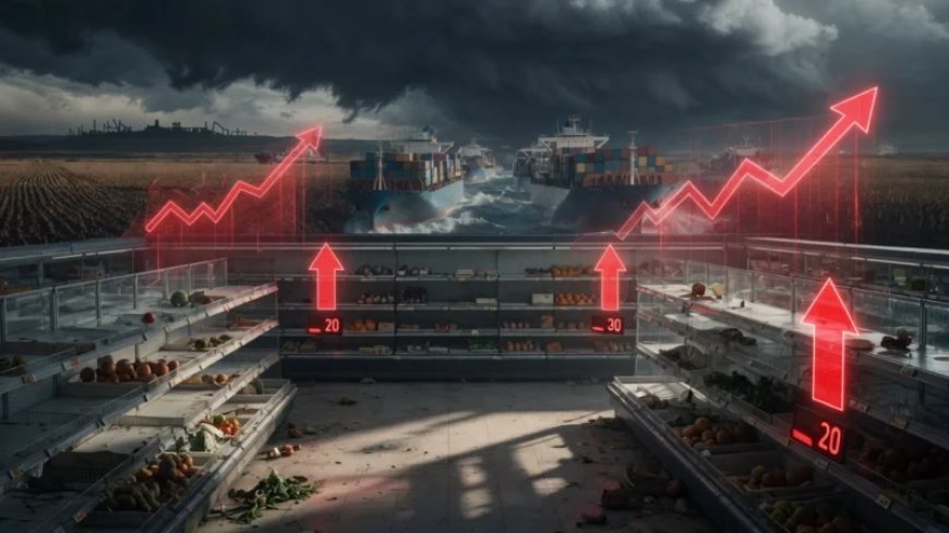 Global Food Prices Hit Three-Year High As War, Chokepoint Chaos And El Nino Spark Perfect Storm