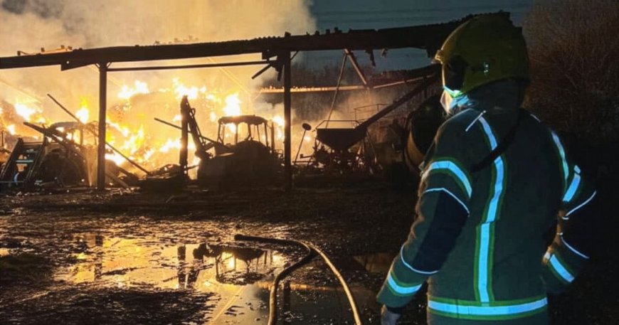 UK Farms Targeted with Arson Attacks as Nation Faces Worst Harvest on Record