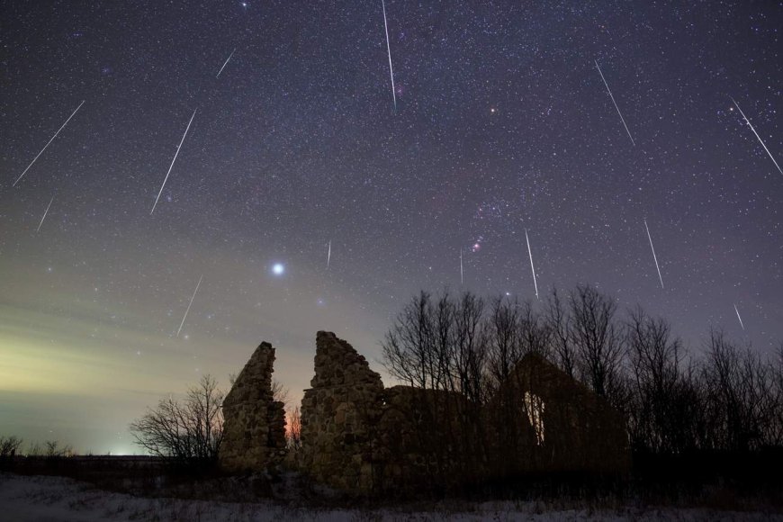 Perseid meteor shower and partial solar eclipse to light up skies next week