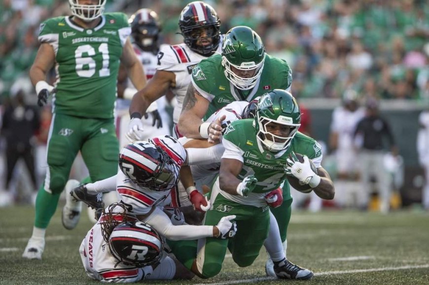 Roughriders roll past winless Redblacks 42-20