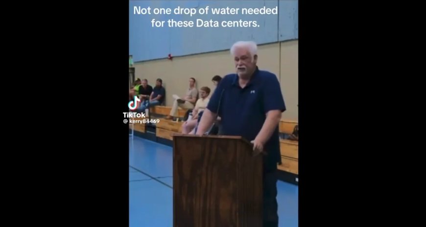 Viral Video! Data Center Expert Says Facilities DO NOT Need To Use Vast Amounts Of Water