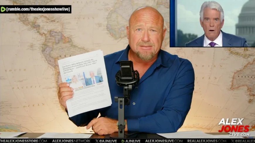 BREAKING VIDEO: Fox News’ John Roberts Now Feels It’s Safe To Admit He Got Pericarditis After His THIRD COVID Shot — “And It Got WORSE After The Fourth!” ALEX JONES Rips Roberts A New A*%hole!