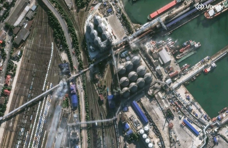 Ukrainian drones strike major Russian refinery 800 miles from border