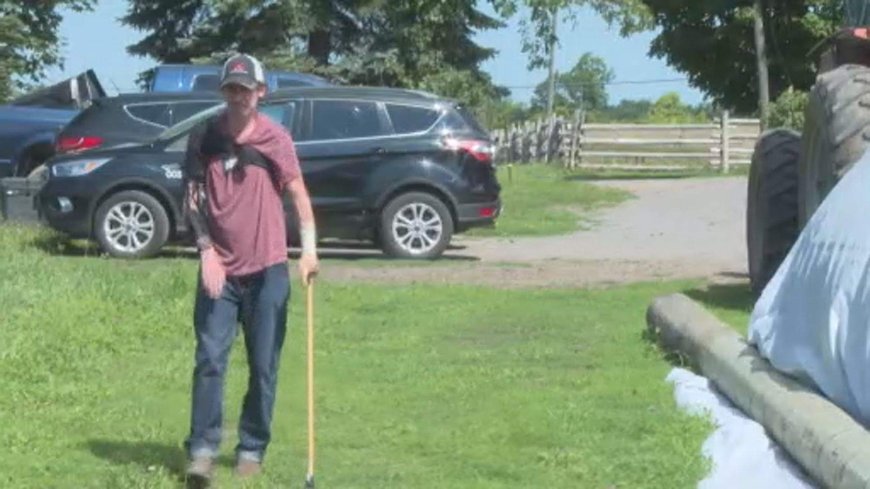 Roslin, Ont. farmer faces insurance dispute after life-changing accident
