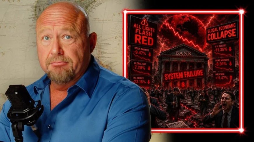 Top Banks Warn Of Global Economic Collapse As All Lights FLASH RED! 