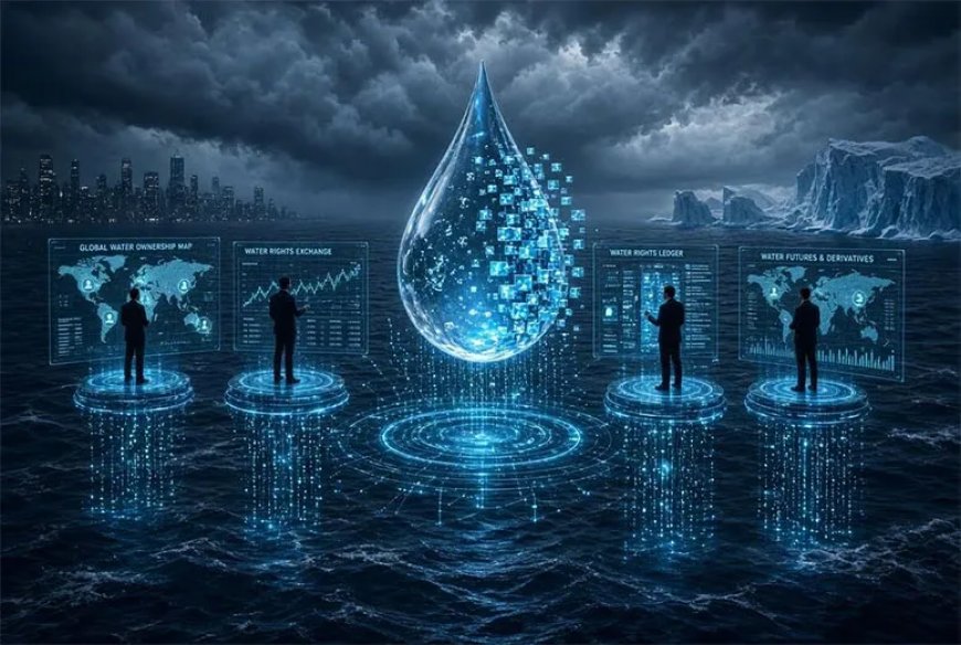 Tokenization Of H₂O: Elites Are Claiming The World’s Water Supply & Plan To Trade It