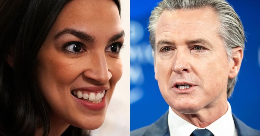 AOC Surges Ahead of Gavin Newsom as 2028 Democrat Front-Runner on Prediction Markets