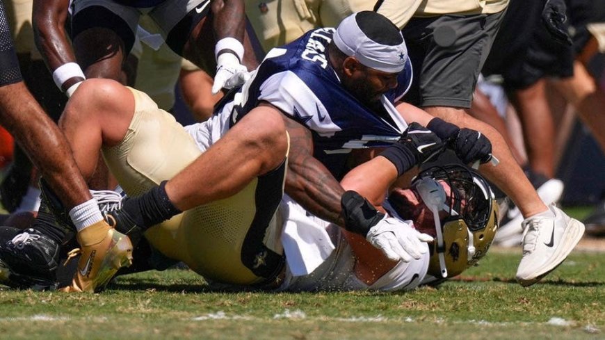 NFL fines Saints and Cowboys $500K for practice brawl, but fights won't stop unless players get fined