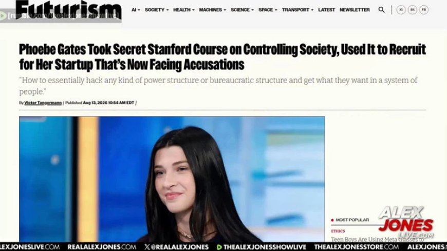 JUST IN: Bill Gates’ Daughter Caught Plotting World Domination! Secret Class At Stanford Focused On Controlling Society & Ruling The World!