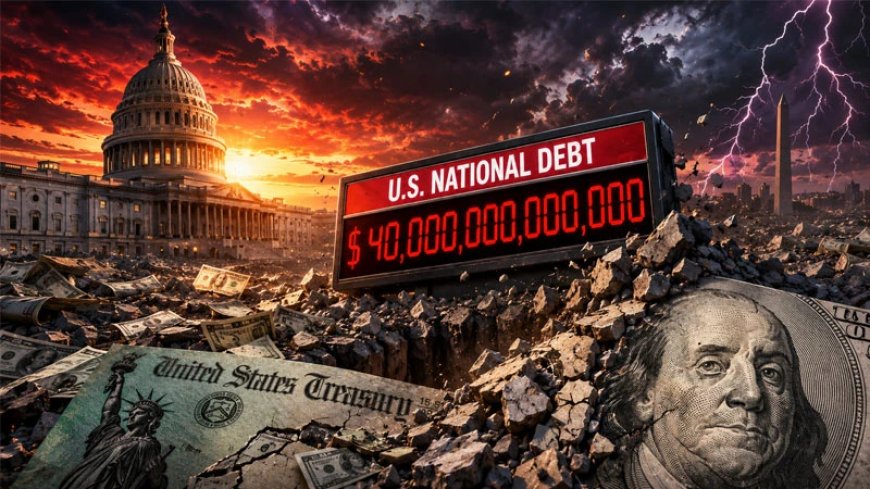 A Day Of Reckoning Arrives For U.S. Treasuries Just As The U.S. National Debt Reaches $40,000,000,000,000