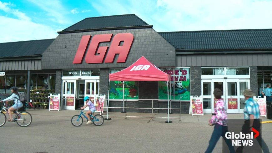 Valleyview IGA reopens in west Edmonton’s Parkview neighbourhood