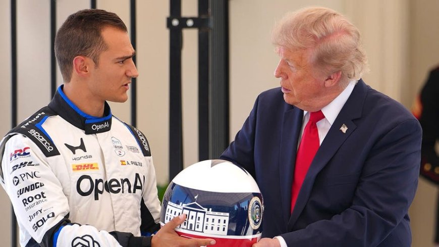 IndyCar star Alex Palou reflects on White House, Oval Office visit with Trump: 'incredible experience'