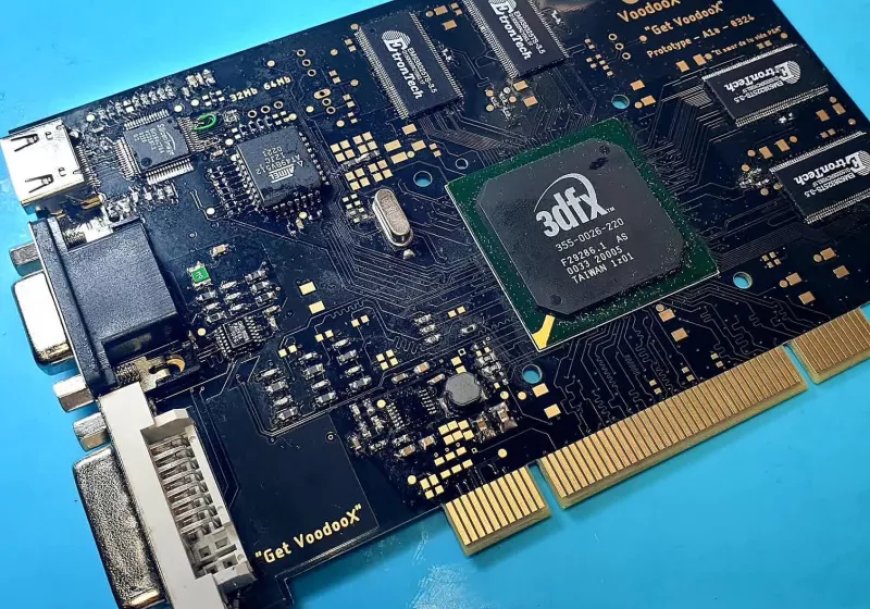 A developer is using AI to bring 26-year-old Voodoo3 cards back to life on Linux