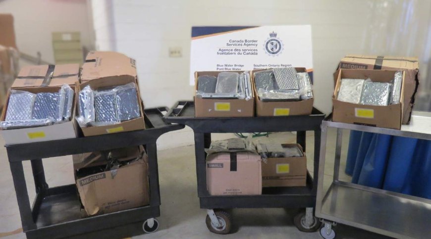CBSA seize nearly 400 kilograms of cocaine at Ontario-U.S. border