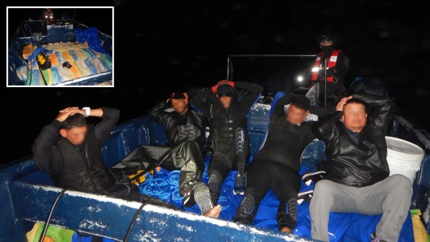 PHOTOS: Coast Guard Destroys Boat Carrying $50 Million of Cocaine Near Puerto Rico