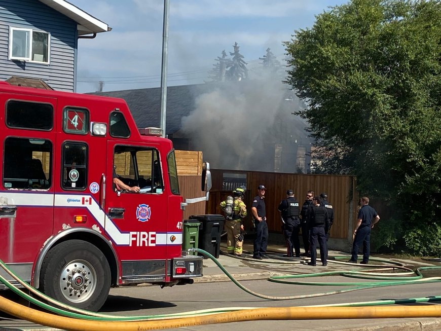 Explosion and fire at west Edmonton home under investigation