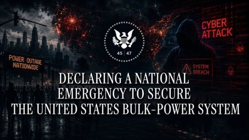 Trump Signs EO Declaring National Emergency As US Braces For Mass Power Outages & Cyber Attacks! 