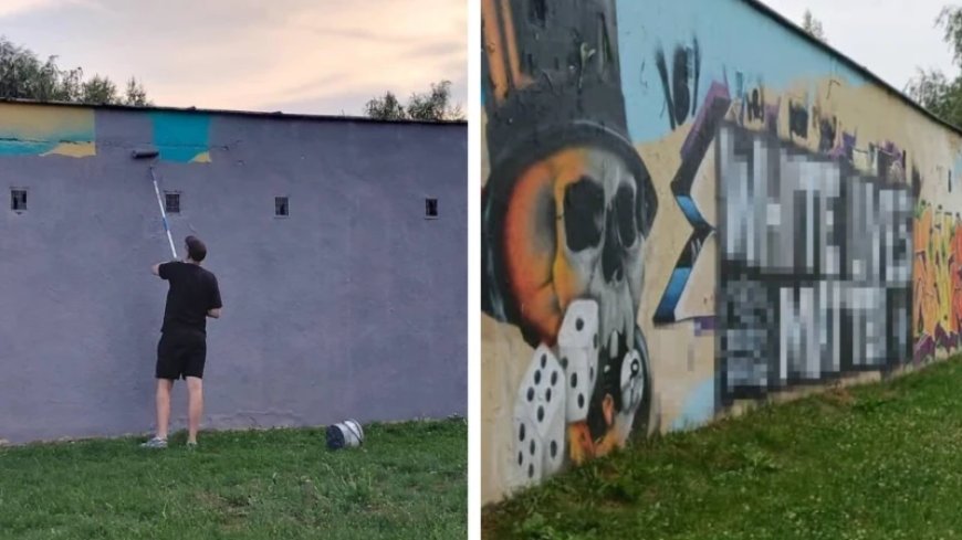 “White Lives Matter” Graffiti Tribute To Murdered UK Teen Henry Nowak Sparks Investigation, Suspects Face THREE YEAR Prison Sentence
