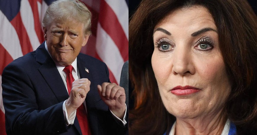 Democrat Gov Kathy Hochul Defies Trump’s ‘Lake America’ Renaming: ‘New York Won’t Be Calling It That’