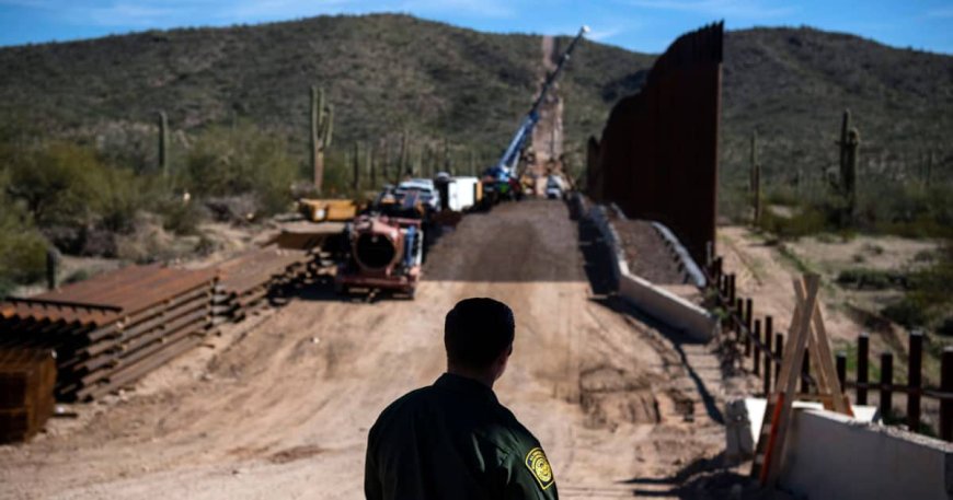 Trump Administration Begins Construction on New Arizona Border Wall Section