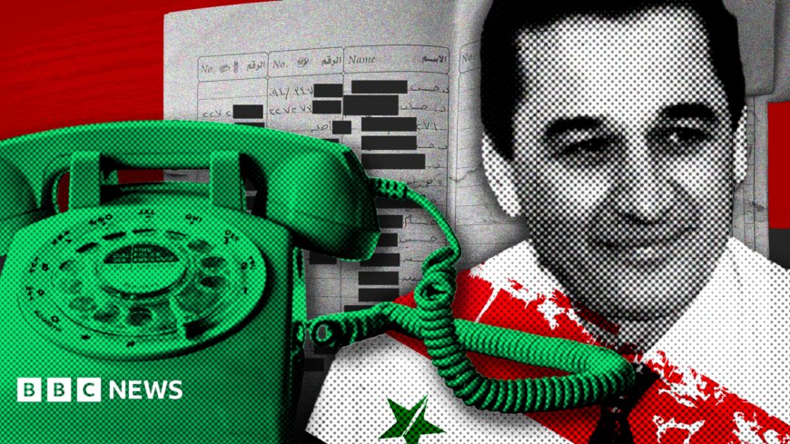The phone book that led us to Assad's spy chief in hiding
