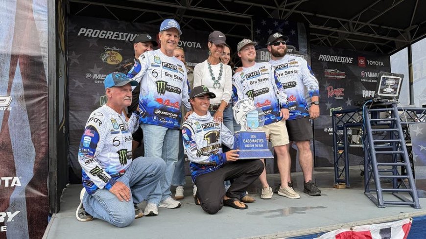 Trey McKinney becomes youngest Bassmaster Angler of the Year at 21, breaking Kevin VanDam's record