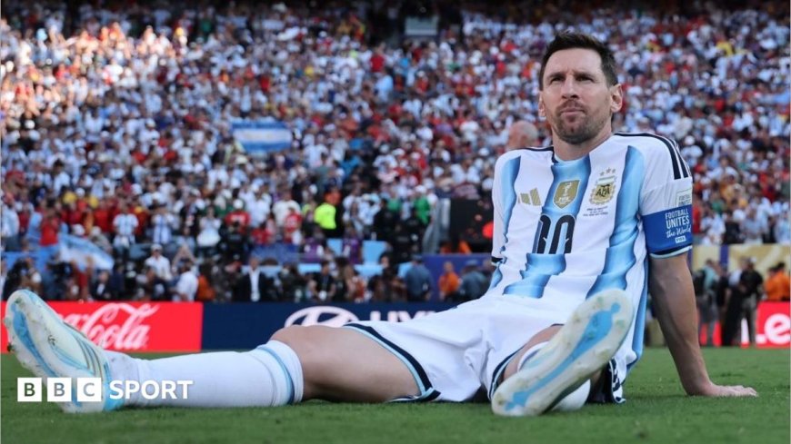 Messi retires from international football with 'nothing left to give'