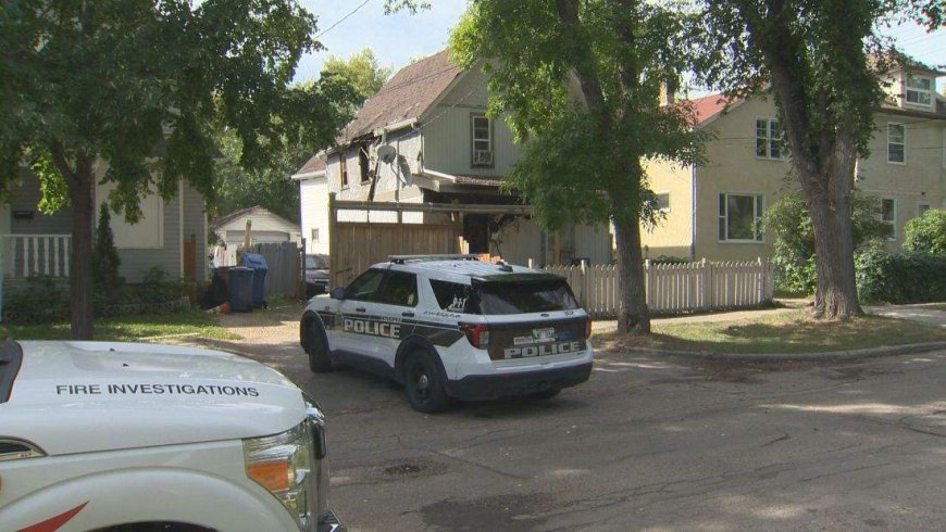 Murder charge laid in Winnipeg house fire that killed man, injured 2 people