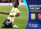 Saka earns Arsenal hard-fought win at Aston Villa